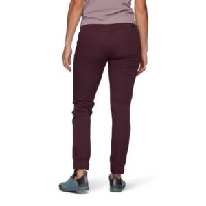 Black Diamond Womens Notion SP Pants Casual Stretch Cotton Pants, Port, Small