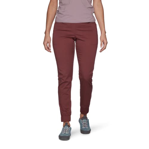 Black Diamond Womens Notion SP Pants Casual Stretch Cotton Pants, Port, Small