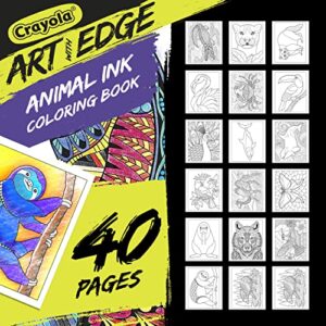 Crayola Jungle Animal Coloring Book, Teen and Adult Coloring, 32 Pages