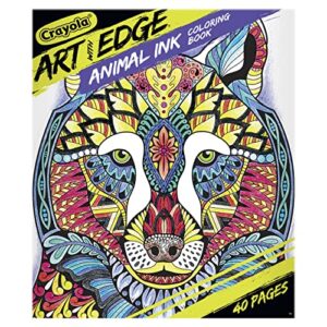 Crayola Jungle Animal Coloring Book, Teen and Adult Coloring, 32 Pages