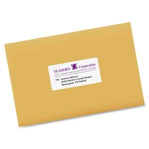 Avery Shipping Address Labels, Laser & Inkjet Printers, 2,500 Labels, 2x4 Labels, Permanent Adhesive (95945), White