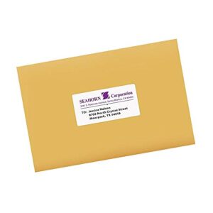 avery shipping address labels, laser & inkjet printers, 2,500 labels, 2×4 labels, permanent adhesive (95945), white