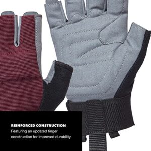 Black Diamond Equipment - Crag Half-Finger Gloves - Women's - Bordeaux - Large