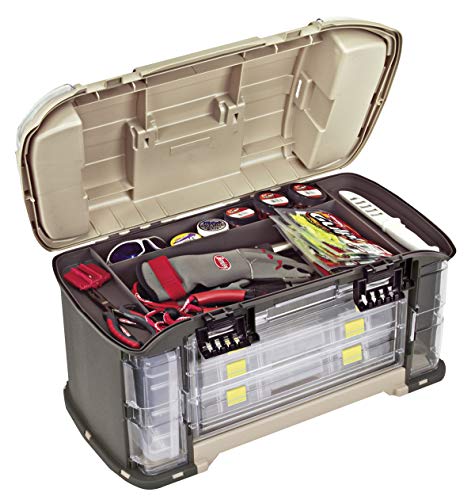 Plano Angled 787 Guide Series Stowaway Tackle System- Includes 7 Stowaways, Fishing Tackle Storage, Premium Tackle Storage, One Size, Model Number: 787010