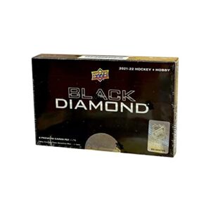 2021-22 upper deck black diamond hockey hobby box