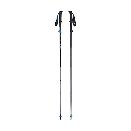 Black Diamond Distance FlickLock Z Folding Trekking Poles, Pewter, 140 cm