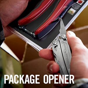 LEATHERMAN, Wingman Multitool with Spring-Action Pliers and Scissors, Stainless Steel with Nylon Sheath