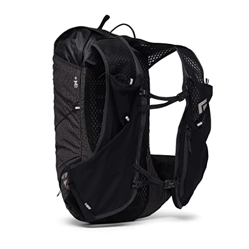 Black Diamond Unisex Distance 15-Liter Light & Fast Backpack for Trail Running, Black, Large