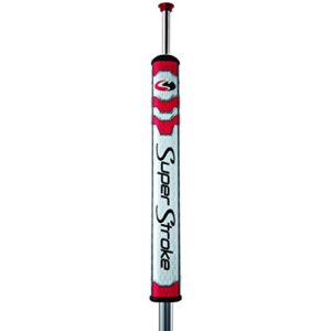 superstroke slim 3.0 putter grip with countercore, red