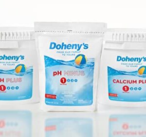 Doheny's Calcium Plus | Raise Your Calcium Hardness Level | Pro-Grade Granular/Flake Calcium Chloride | Low Calcium Hardness Levels Lead to Corrosion & Staining On Pool Surfaces and Fixtures | 25 LB