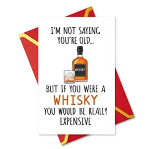 30th 40th 50th 60th birthday card for women men – funny bday greeting card for friend brother son, gag card gifts for him