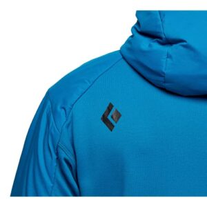 Black Diamond Mens First Light Hybrid Mid-Layer Insulated Hoody, Kingfisher, Medium