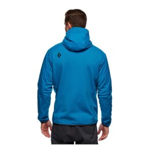 Black Diamond Mens First Light Hybrid Mid-Layer Insulated Hoody, Kingfisher, Medium