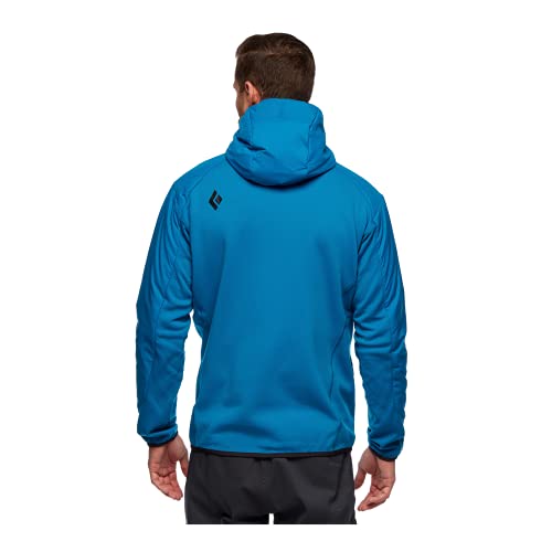 Black Diamond Mens First Light Hybrid Mid-Layer Insulated Hoody, Kingfisher, Medium