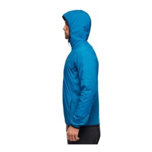 Black Diamond Mens First Light Hybrid Mid-Layer Insulated Hoody, Kingfisher, Medium