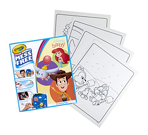 Crayola Color Wonder Disney Baby Characters, Mess Free Coloring Pages, Gift for Kids, Age 3, 4, 5, 6