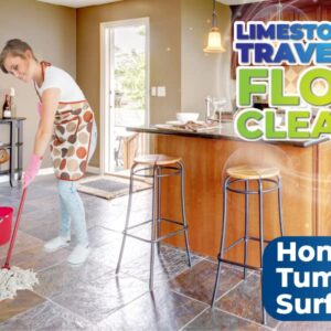 Limestone and Travertine Floor Cleaner: Marble, Slate, Polished Concrete, honed or tumbled surfaces.1-QT AND Ultimate Grout Cleaner:Safe Deep Cleaner & Stain Remover for Even The Dirtiest Grout.1-QT