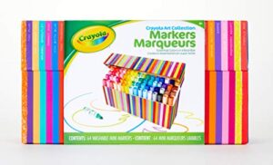 crayola pip squeaks marker set, washable mini markers, 64 count, easter gifts for kids