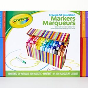 Crayola Pip Squeaks Marker Set, Washable Mini Markers, 64 Count, Easter Gifts for Kids