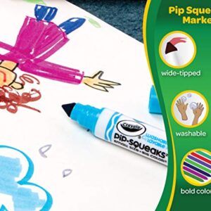 Crayola Pip Squeaks Marker Set, Washable Mini Markers, 64 Count, Easter Gifts for Kids