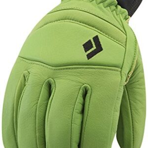 Black Diamond Spark Gloves Cold Weather Gloves, Lime Green, Large