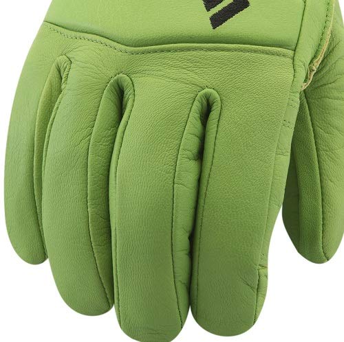 Black Diamond Spark Gloves Cold Weather Gloves, Lime Green, Large