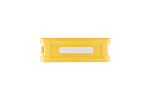 Plano Edge Terminal Small Weight Retainer Box, Yellow, Customizable Fishing Terminal Tackle Storage, Includes One Weight Retainer Tackle Tray