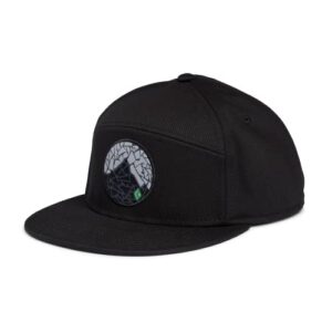 black diamond mantel cap, black, one size