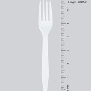 Member's Mark White Plastic Forks (600 ct.) (pack of 2)