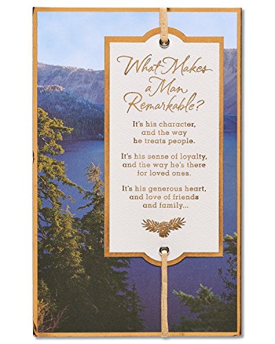 American Greetings Father's Day Card (Remarkable Man)