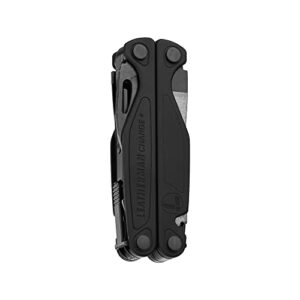 LEATHERMAN, Charge Plus Multitool with Scissors and Premium Replaceable Wire Cutters, Black with Molle Black Sheath