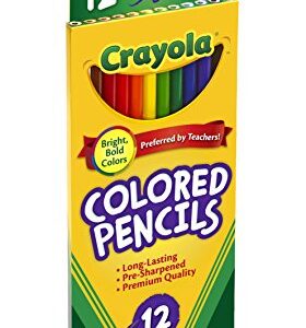 Crayola Back To School Supplies, Grades 3-5, Ages 7, 8, 9, 10, Contains 24 Crayola Crayons, 10 Washable Broad Line Markers, and 12 Colored Pencils [Amazon Exclusive]