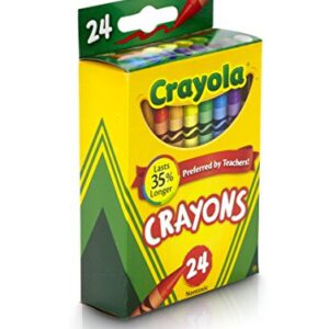 Crayola Back To School Supplies, Grades 3-5, Ages 7, 8, 9, 10, Contains 24 Crayola Crayons, 10 Washable Broad Line Markers, and 12 Colored Pencils [Amazon Exclusive]