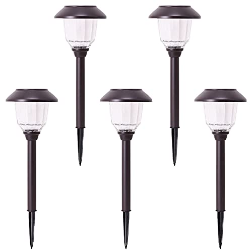 Member's Mark Oil-Rubbed Bronze LED Solar 12 Lumen Path Lights (5 Count)