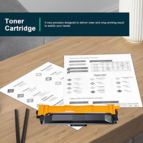 PIONOUS TN225 Black Toner Cartridge Compatible Replacement for Brother MFC-9130CW 9140CDN 9330CDW 9340CDW DCP-9015CDW 9020CDN Printers (2 Pack，TN-225)