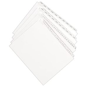 Avery Individual Letter I, Legal Exhibit Unpunched Dividers for Use with Any Binding System, 25 Side Tab Dividers Per Set, Helvetica Type, 3 Sets (21897)