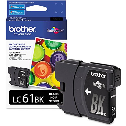 Brother International Corp. Products - Ink Cartridge, 450 Page Yield, 2/PK, Black - Sold as 1 PK - Ink cartridge is designed for use with Brother DCP-165C, DCP-375CW, DCP-385C, DCP-585CW, MFC-250C, MFC-255CW, MFC-290C, MFC-295CN, MFC-490CW, MFC-495CW, MFC