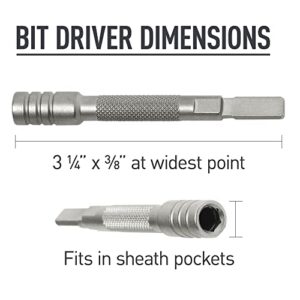 LEATHERMAN, Bit Driver Extender Add-on Accessory for Multitools, Built in the USA, Silver