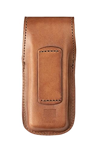 LEATHERMAN, Heritage Leather Snap Sheath for Multitools, Made in the USA, Large (Fits Super Tool, Surge, and Signal)