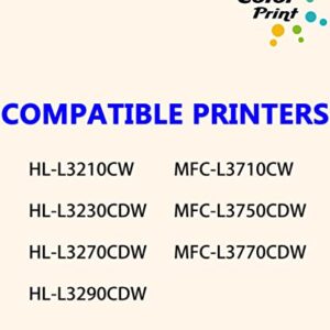 ColorPrint Compatible TN227 Black Toner Cartridge Replacement for Brother TN227BK TN-227 BK TN223 Used for MFC L3750CDW L3770CDW HL-L3210CW HL-L3230CDW HL L3230CDN L3270CDW L3290CDW Printer (1-Pack)