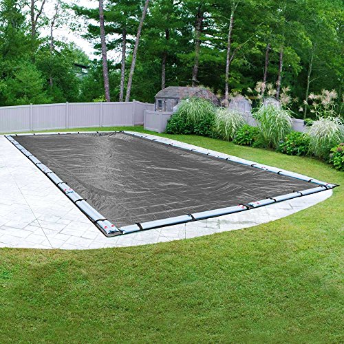 Pool Mate 511840R-PM 20-Year Professional-Grade Winter In-Ground Pool Cover, 18 x 40-ft, Charcoal