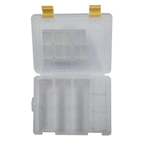 Plano 23705-00 Half-Size Stowaway with Adjustable Dividers, Clear, One Size, 2370500