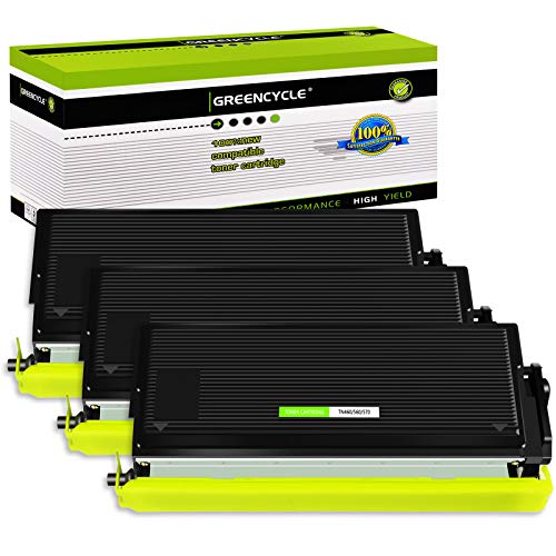 greencycle 3 PK TN460 TN560 TN570 Toner Cartridge Compatible for Brother DCP-8040 DCP-8045D Printer