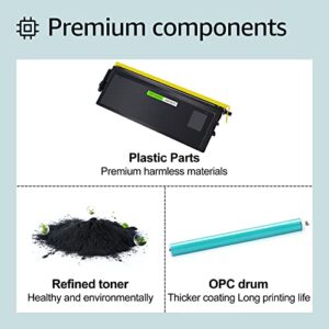 greencycle 3 PK TN460 TN560 TN570 Toner Cartridge Compatible for Brother DCP-8040 DCP-8045D Printer