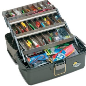 Plano Large 3-Tray with Top Access Tackle Box, Gray, Pack of 1