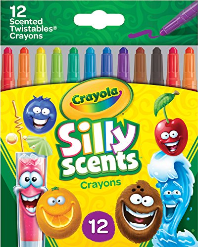 Crayola Silly Scents Twistables Crayons, 12 Count, Coloring Supplies, Gift for Kids