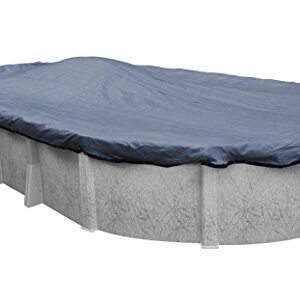 Pool Mate 421840-4-PM Extreme-Mesh Winter Oval Above-Ground Pool Cover, 18 x 40-ft, 4. XL Blue