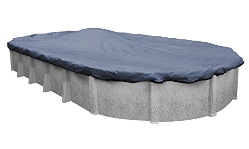 Pool Mate 421840-4-PM Extreme-Mesh Winter Oval Above-Ground Pool Cover, 18 x 40-ft, 4. XL Blue