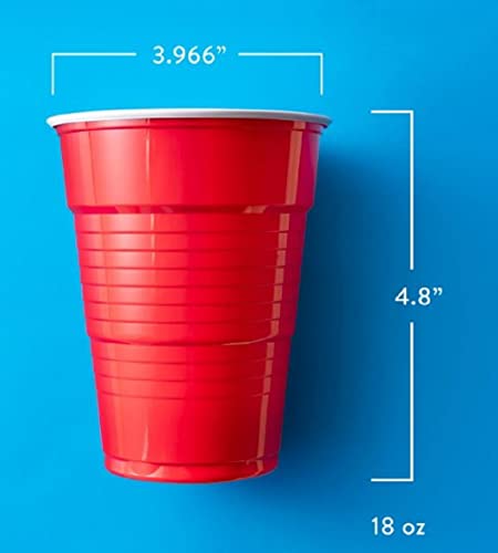 Member's Mark Heavy-Duty Red Cups (18 oz, 240 ct.)