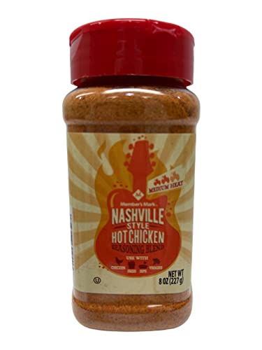 Members Mark Nashville Style Hot Chicken Seasoning Blend Bundle with ThisNThat Recipe Card… (2 Count)